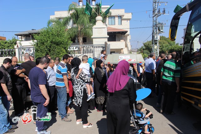 فيديو : كفر قاسم تودع الفوج الأخير  من حجاج  الطائرة   وسط دموع الفرح  ورئيس البلدية :  لا تنسونا من الدعاء 